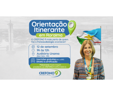 [O CREFONO9 mais perto de quem faz a Fonoaudiologia acontecer.]